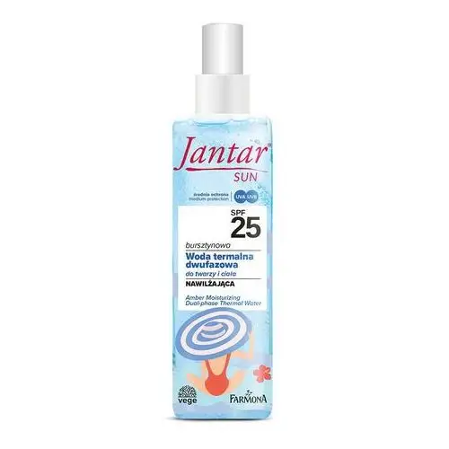 Woda termalna SPF25 200 ml Jantar SUN,39