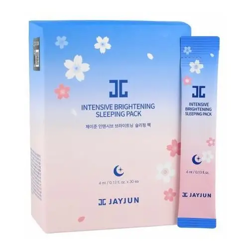 Jayjun intensive brightening sleeping pack, 30szt - zestaw 30 maseczek rozjaśniających na noc