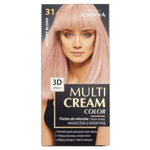 Farba do włosów 31.5 Różany Blond Joanna, kolor blond