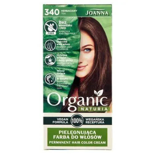 Farba do włosów 340 Herbaciany Joanna, kolor brąz
