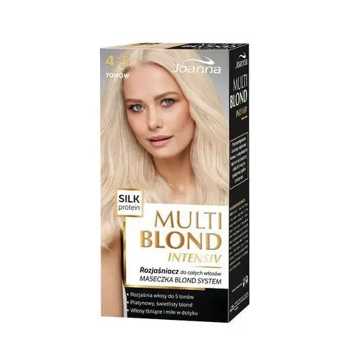 Joanna Multi Blond Intensiv Rozjaśniacz do całych włosów 4-5 tonów - Joanna