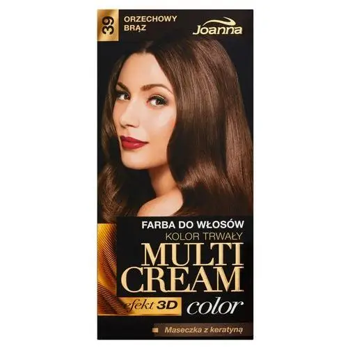 Multi cream color farba do włosów orzechowy brąz nr 39 Joanna