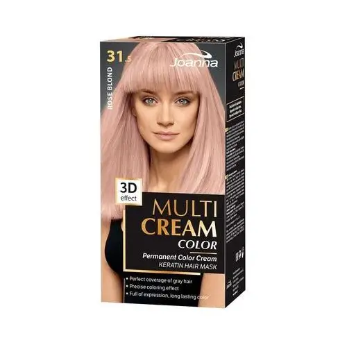 Joanna Multi Cream Color. Farba, nr 31.5 Różany Blond, TE23AW1RMZO