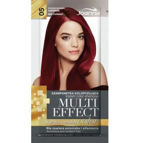 Multi effect szamponetka koloryzująca 05 porzeczkowa czerwień 35g Joanna