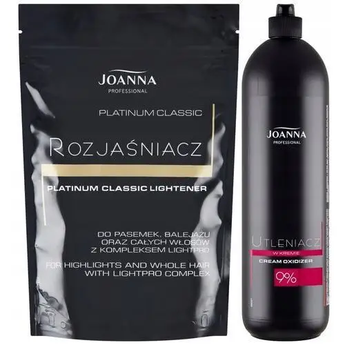 Joanna Platinum Classic Rozjaśniacz Utleniacz 9%