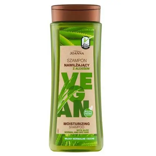 Vegan szampon nawilżający z aloesem 300 ml Joanna
