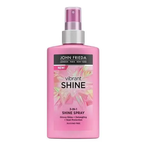 Vibrant shine spray do włosów nadający połysk 3w1 150 ml John frieda