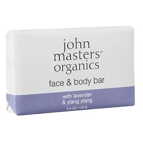 John masters face & body bar with lavender & ylang ylang (128g)
