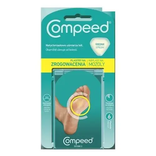 COMPEED Plastry na zrogowacenia x 6szt