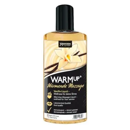 Warmup - rozgrzewający olejek do masażu - wanilia (150ml) Joydivision