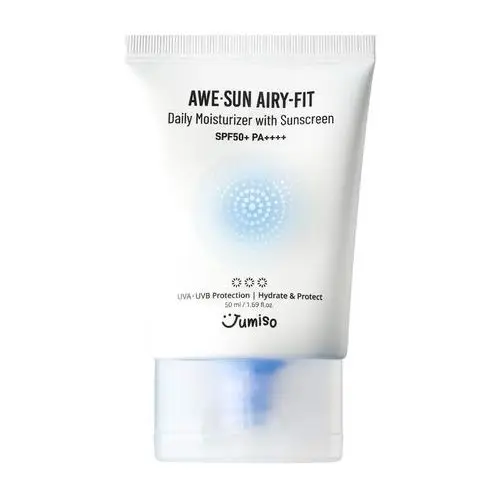 Jumiso - awe-sun airy-fit daily moisturizer with sunscreen spf 50+ pa++++, 50ml - nawilżający krem z filtrem