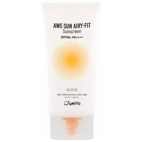 Jumiso - awesun airy fit sunscreen spf 50+ pa++++, 50ml - krem z filtrem