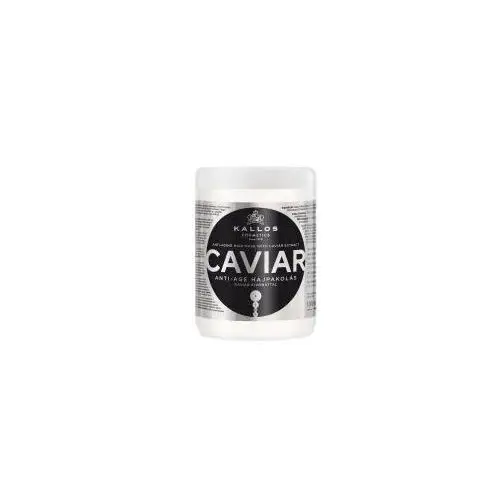 Kallos caviar restorative hair mask with caviar extract rewitalizująca maska do włosów z ekstraktem z kawioru 1 l
