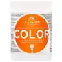 Kallos color linseed oil uv mask - kondycjonująca maska do włosów farbowanych z filtrem uv, 1000ml Sklep on-line