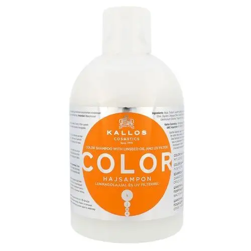 Kallos cosmetics color szampon do włosów 1000 ml dla kobiet