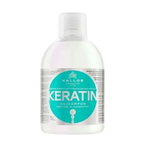 Kallos keratin - szampon włosy suche, łamiące się 1000ml