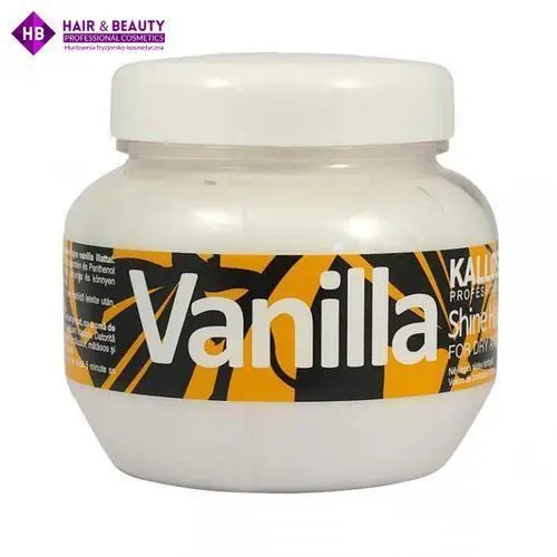 Kallos Vanilla maseczka do włosów suchych (Shine Hair Mask) 275 ml 2