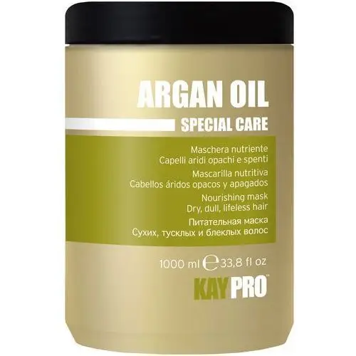 Argan oil special care - maska wzmacniająca do włosów, 1000ml Kaypro