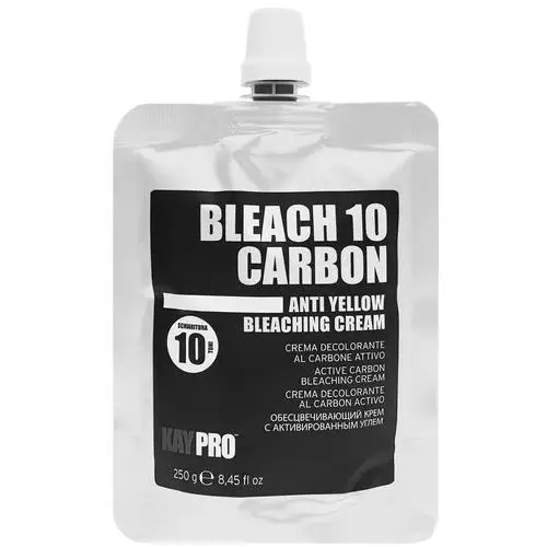 KayPro Bleach 10 Carbon Anti Yellow Krem rozjaśniający 250 g
