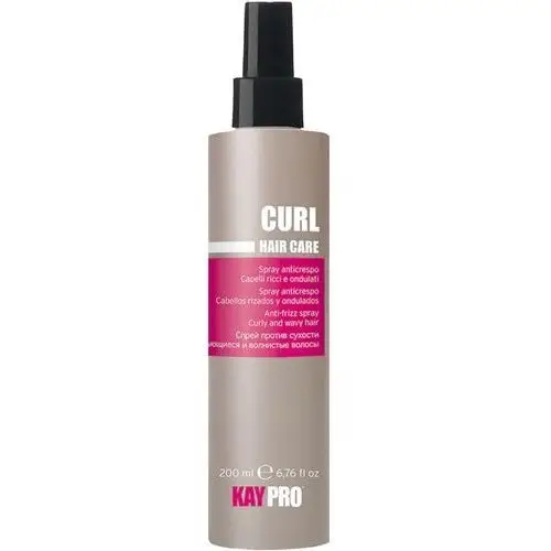 KayPro Curl Anti-Frizz Spray - spray wygładzający do włosów, 200ml