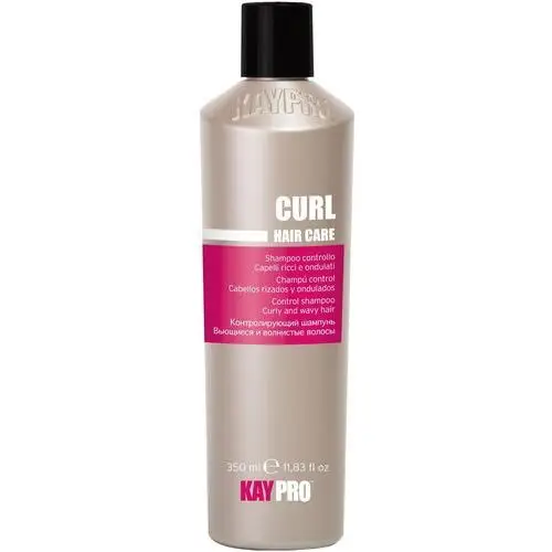 Hair care curl szampon dyscyplinujący loki 350 ml Kaypro