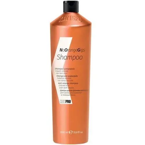 Kaypro no orange gigs - szampon do włosów farbowanych, 1000ml