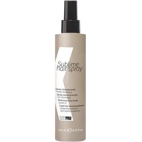 Kaypro sublime hair spray - spray wygładzający do włosów, 200ml