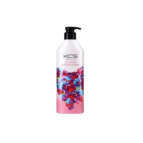 Kcs - fall in love perfumed shampoo, 600ml - perfumowany szampon do włosów farbowanych, suchych i zniszczonych Kcs keratin care system