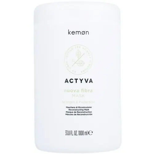 Kemon actyva nuova fibra maska odbudowująca do włosów cienkich 1000ml