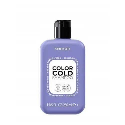 Kemon Color Cold Szampon do włosów blond niwelujący żółty odcień 250ml