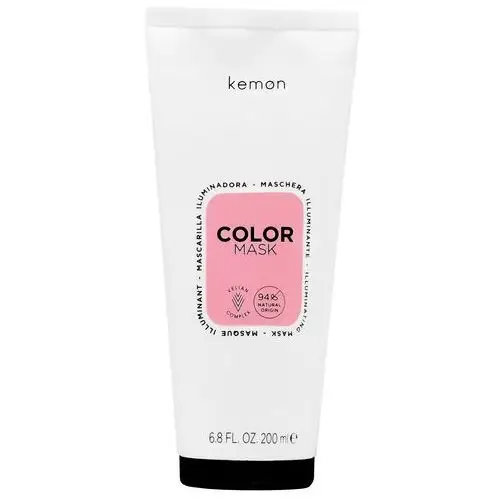 Kemon Color Illuminating Mask - maska rozświetlająca do włosów farbowanych, 200ml