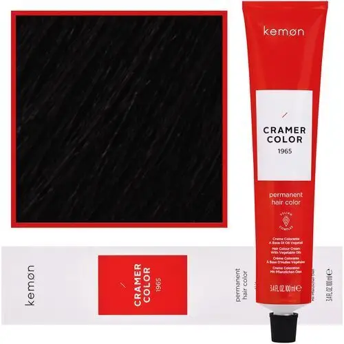 Kemon Cramer Color – kremowa farba do włosów z olejem kokosowym, 100ml 1
