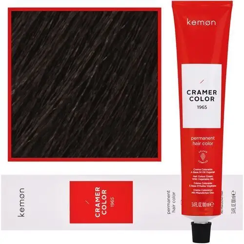 Kemon Cramer Color – kremowa farba do włosów z olejem kokosowym, 100ml 5,1