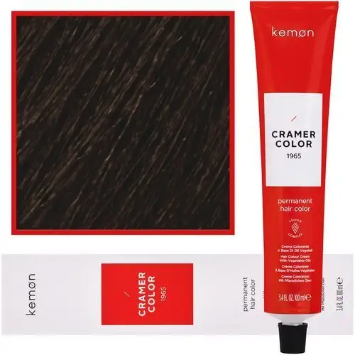 Kemon Cramer Color – kremowa farba do włosów z olejem kokosowym, 100ml 6,08