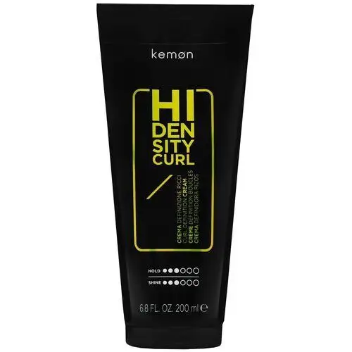 Kemon hi density curl defining cream - krem definiujący włosy kręcone, 200ml