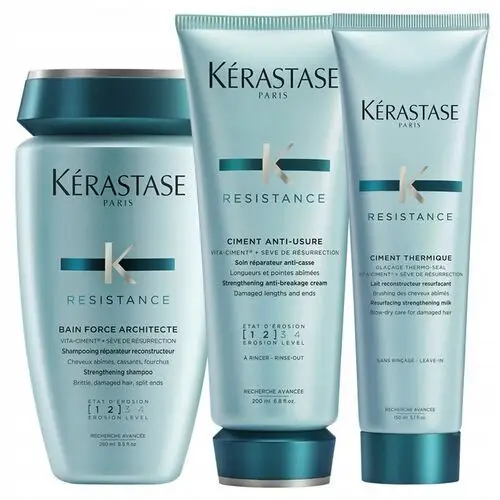 Kerastase Architecte Zestaw Odbudowa 3 Produkty