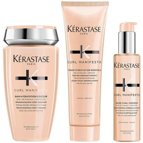 Kerastase curl manifesto care and style trio Kérastase