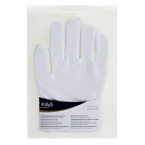 Killys Bawełniane rękawiczki do pielęgnacji dłoni