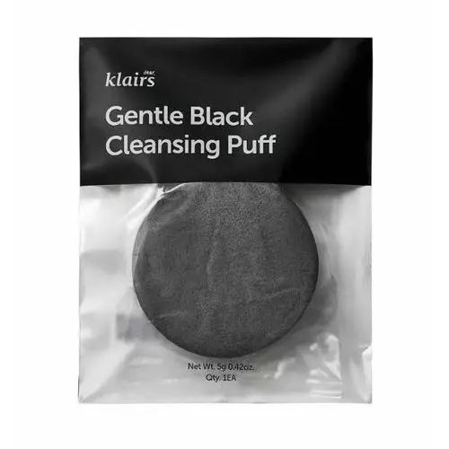 Klairs gentle black cleansing puff 5g