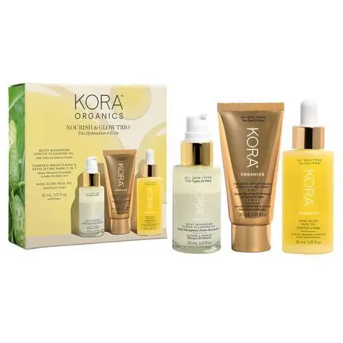 KORA Organics Nourish & Glow Trio, XMAS23-TNS