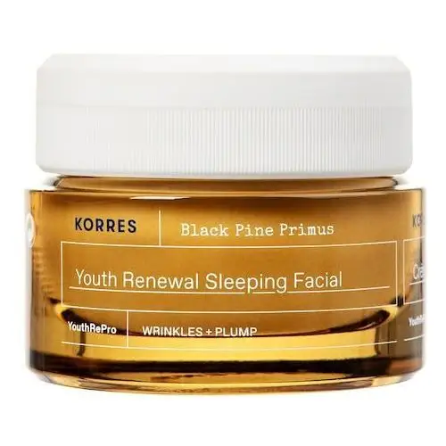 KORRES Black Pine Primus Erneuernde Nachtcreme gegen Falten Krem na noc 40 ml, 759693