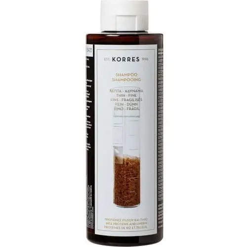 Korres Shampoo Rice Proteins and Linden For Thin And Fine Hair (250ml)