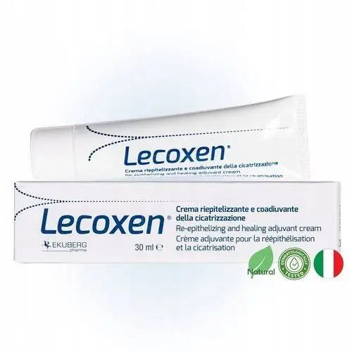 Krem do ran gojący Lecoxen 30 ml. Gojenie ran. Maść na rany i oparzenia