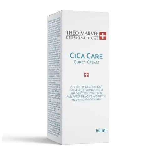 Krem po zabiegach medycyny estetycznej Cica Care Cure+ Cream Theo Marvee