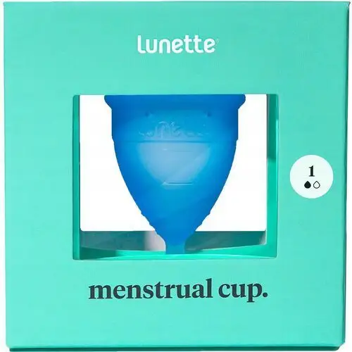 Kubeczek menstruacyjny Lunette (1) błękitny
