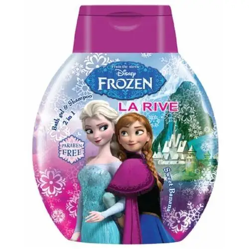 Disney frozen szampon i żel pod prysznic 2w1 250ml 250 ml La rive