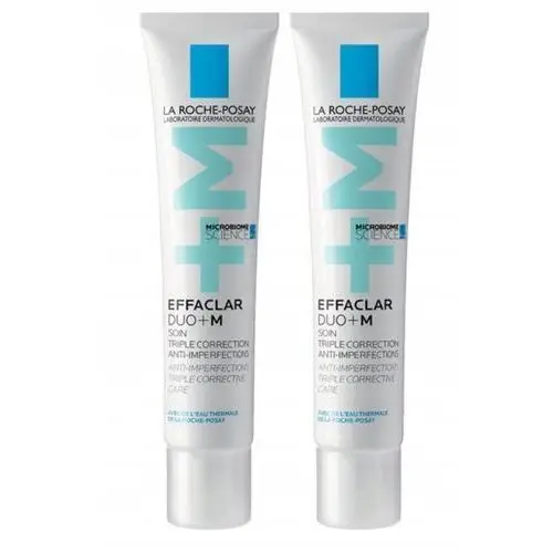 La Roche Effaclar Duo Krem Przeciw Niedoskonałościom Dzień Noc 40ml x2