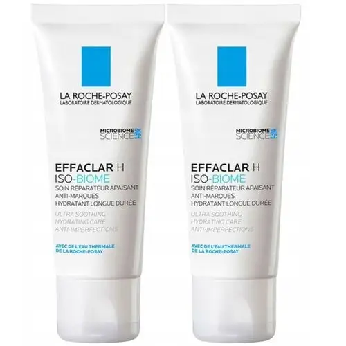 La Roche Posay Effaclar H Iso-Biome Krem do Twarzy na Trądzik 40ml x2