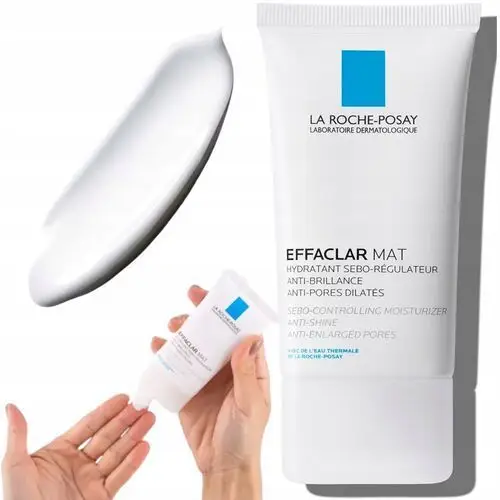 La Roche-Posay Effaclar Mat Seboregulujący Krem Matująco-Nawilżający 40ml