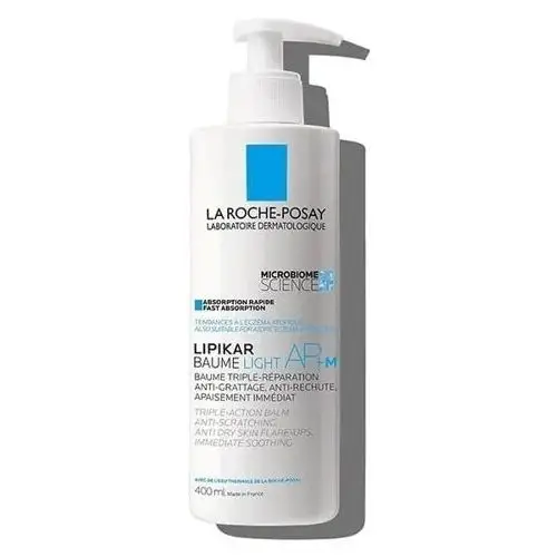 Posay lipikar baume light ap+ m regenerujący balsam do ciała 400ml La roche